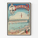 Vintage Juliste Arsens Blondin Seine-hahmo