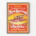Vintage Saratoga Red Spring -juliste seinäkoristukseen