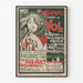 Vintage-vakuus juliste varkauksia vastaan Fine Art Bryssel