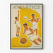 Koristejuliste vintage-urheilusta Artem Legrand