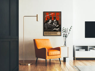 Vintage ATS Signaalin Operattorit Juliste Sisäseinäkoriste Retro