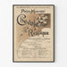 Vintage juliste Rustiikkinen ritarillisuus Pietro Mascagni