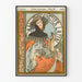 Art Nouveau -juliste Latinin kaupunginosassa 1898