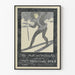Vintage Mustavalkoinen Juliste The Ault and Wiborg Co - Retroseinän koristelu