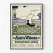 Vintagejuliste Ault & Wiborg - Perinteinen tulostusmuste