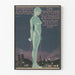 Vintage juliste Sähkönäyttely München 1911