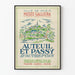 Gallieran museon juliste - Auteuilin ja Passyn näyttely 1935