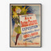 Vintage juliste Aux Buttes Chaumont – Uutuusnäyttely talvi