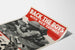 Vintagemilitaarinen propagandajuliste « Tuki poikia sodan säästöillä »