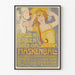 1902 Baden-Badenin naamiaisjuhlan vintage juliste