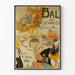 Vintage juliste Bal des Increvables Casino de Parisissa 1896