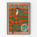 Vintage juliste Ballin' the Jack -geometrinen motiivi