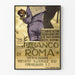 Vintage Banco di Roma - Juliste kansallisen lainan tukemiseksi 1917