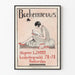 Vintagejuliste 'Boekennieuws' painos L.J. Veen Amsterdam