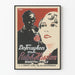 Vintagejuliste Ralph Hawtonin Paluumuutosta - art déco -tyyli