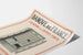 Vintage juliste Banque de France kassakaappien vuokrauksesta