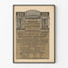Vintagejuliste Basler Gesangverein Lisztfeier Münster Basel 1911