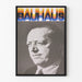 Seinäjuliste Art Bauhaus muotokuva graafinen