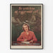 Vintage patriotinen juliste V-Mail - Retro sotilaskoristelu seinätaide