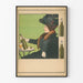 Vintage Beck's Key Beer -tyylinen Art Nouveau -juliste