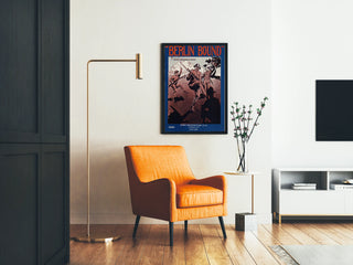 Vintage juliste Berlin Bound - Retro sotilaskoriste seinätaide