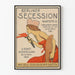 Berliner Secession II - Taidenäyttelyn juliste 1900