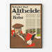 Vintage juliste Bad Altheide syksyllä