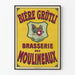 Vintage juliste Bière Grütli - Brasserie des Moulineaux