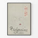 Vintage juliste Bioferrine Japanilainen sumo