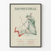 Vintage Bismhydral - Vanha terapeuttinen seinäkoriste juliste