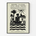 Koristejuliste Black Theatre Harlem vintage - Taiteellinen mustavalkoinen juliste