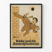 Vintage juliste Bobby und die Sonnenfinsternis - Retro seinäkoriste