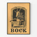 Vintage Bock Chèvre olutjuliste seinäkoristukseen