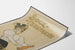 Vintage Bock Champagne Albert Moussoux -juliste