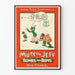 Vintage Juliste Mutt and Jeff Bombs and Bums Bud Fisher