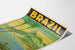 Vintage juliste seinäkoriste Brasilia Rio de Janeiro