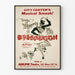 Vintagemusiikkijuliste Brigadoon seinäkoristukseen