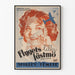 Retro koristejuliste Flygets lilla fästmö Shirley Templellä