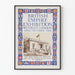 Vintage-Britannian imperiumin näyttelyn 1924 juliste - Terre-Neuven paviljonki Wembleyllä
