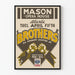 Vintage Brothers Juliste Masonin teatteri Opera House