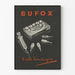 Vintage Bufox - Verenvuotojen hoito-injektiot juliste