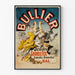Vintage Bullier -juliste suuri juhla ja tanssiaiset torstaisin, lauantaisin ja sunnuntaisin