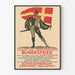 Vintage Bundesfeier 1922 - Sveitsin kansallispäivän juliste seinäkoriste