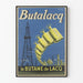 Vintage Juliste Butalacq Lacqin butaani