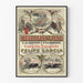 Vintage corrida juliste Caballeros en Plaza seinäkoriste