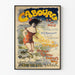 Vintage Juliste Cabourg Plage - Retroseinustarakenne sisäseinälle