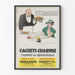 Vintage juliste Cachets Charvoz - Retro seinäkoriste ruoansulatusterveydelle
