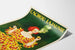 Vintage juliste Cachou Lajaunie naisesta tupakoimassa art deco