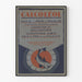 Vintage Juliste Kalaväriöljy Calcoléol