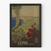Vintage juliste seinäkoristelu Capri Napoli Italia